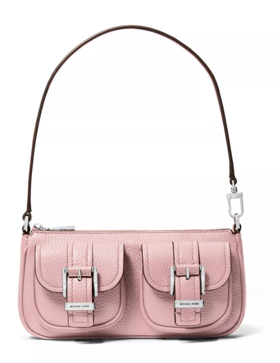 Michael Kors Zoe Small Leather Convertible Shoulder Bag