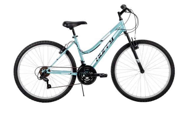 Huffy 26″ Rock Creek Mountain Bike, Fits Riders 60″+, Teal, Adult, Women’s