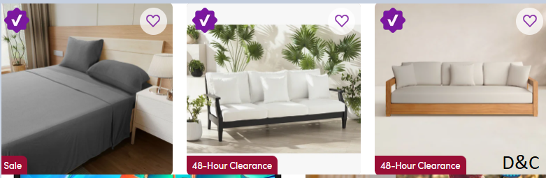 All open box deals at WayFair