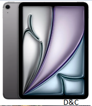 Apple – 11-inch iPad Air M3 chip Built for Apple Intelligence Wi-Fi + Cellular 128GB – Space Gray (Unlocked)