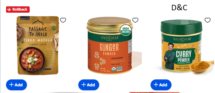Indian Spices now available on Walmart