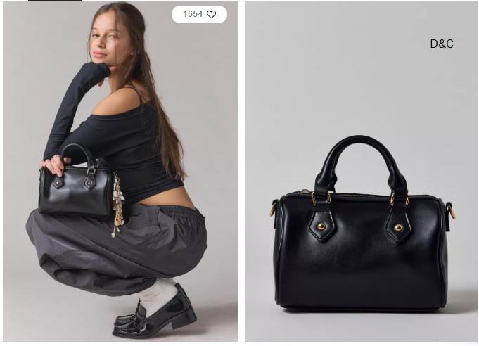 Silence + Noise Bette Crossbody Bowler Bag