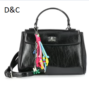 Madden NYC Women’s Flap Top Handle Bag, Black