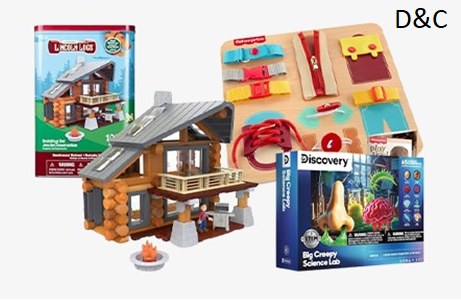 Toys to Learn, Create, and Build!