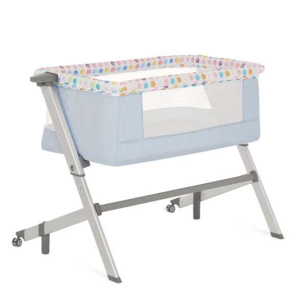 Dream On Me Carter 5-in-1 Full Size Convertible Crib / 3 Mattress Height Settings/JPMA Certified/Made of New Zealand Pinewood/Sturdy Crib Design, Olive & White Olive and White