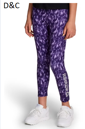 Reebok Girl’s Athletic Core 7/8 Legging, Sizes 4-18
