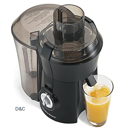 Hamilton Beach 67601 Big Mouth Juice Extractor, Black