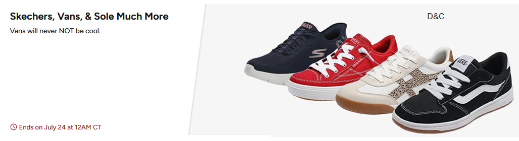 Skechers, Vans, & Sole Much More on sale
