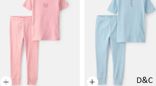 Carters pajamas on sale.