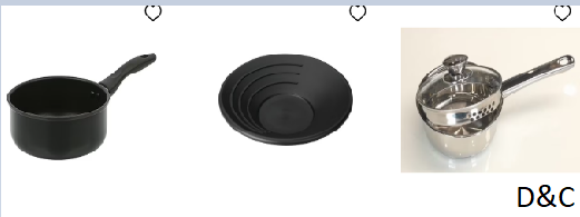 Amazon Basics Ceramic Nonstick Pots and Pans Set with Detachable handle