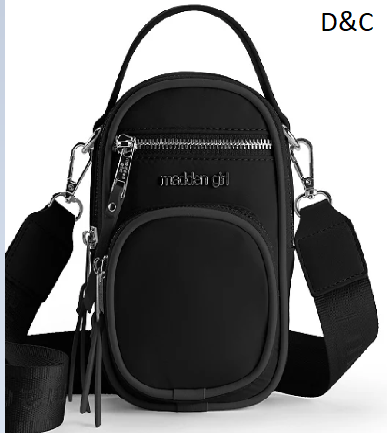 madden girl North/South Crossbody Bag With Adjustable Strap
