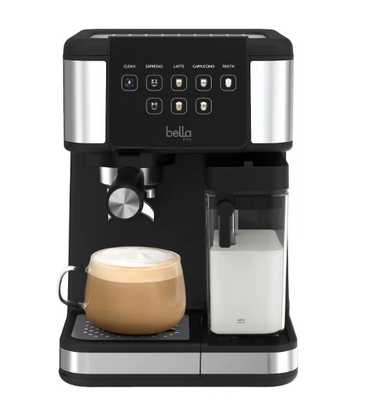 bella PRO – Barista Elite Espresso Drink Station+ – Stainless Steel