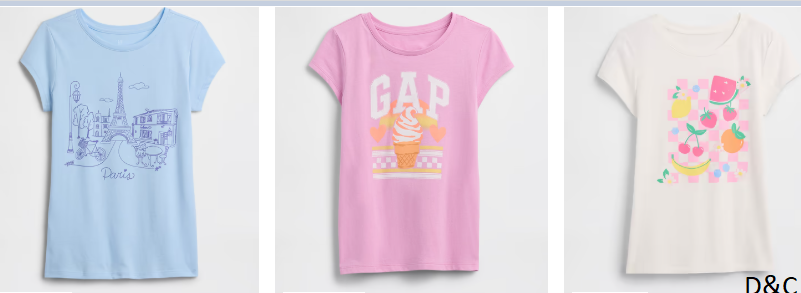 Gap Girls’ Clearance Extra 60% off + Free shipping.