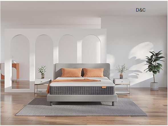 Sweetnight 12 Inch Queen Size Mattress in Box, Pillow Top Gel Memory Foam Mattress for Motion Isolation & Cool Sleep, Flippable Comfort from Soft to Medium Firm, Sunkiss