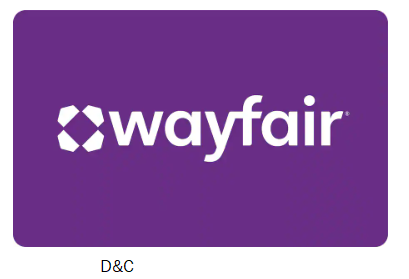 Wayfair – $100 Gift Card [Digital]