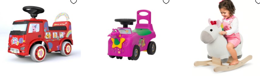 Peppa Pig Party Bus Foot-To-Floor Push Car for Toddlers and Kids