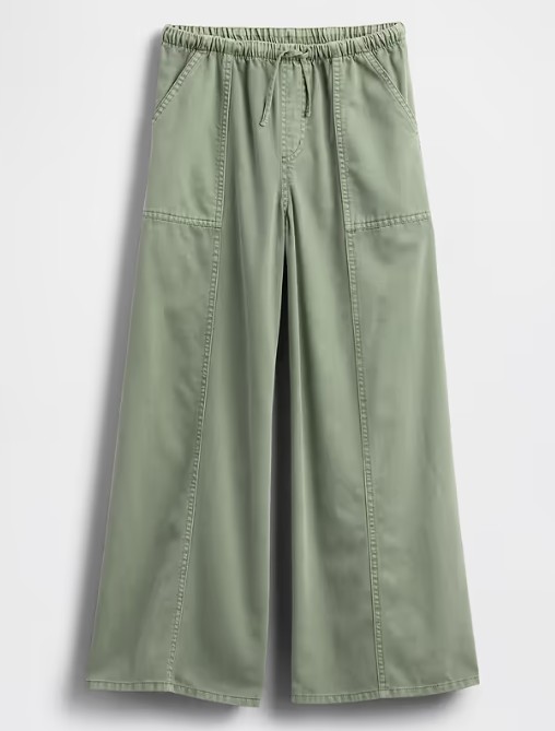Kids Twill Baggy Pants
