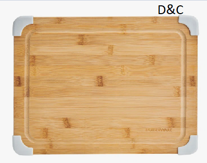 Farberware Non-slip Bamboo Cutting Board with Juice Groove