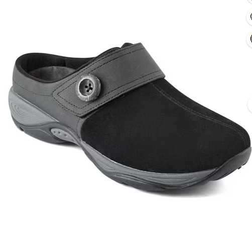 Easy Spirit Women’s EDLINE Button Strap Slip-On Mules