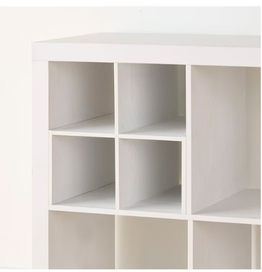 Better Homes & Gardens Quad Shelf Insert for Cube Organizers, White Texture