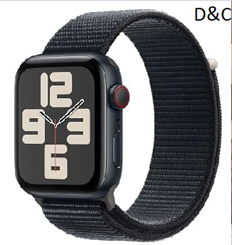 (NEW) Apple Watch SE (2nd Gen) Smartwatch [GPS + Cellular] – Fitness and Sleep Trackers, Crash Detection, Heart Rate Monitor
