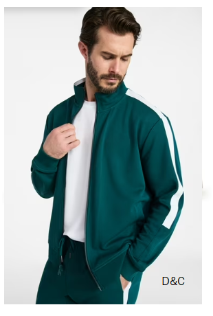 Athletic Works Men’s & Big Men’s Tricot Track Jacket, Sizes S-5XL