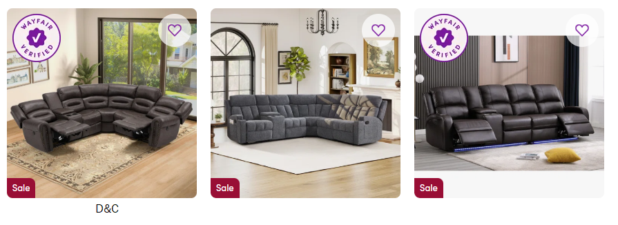 Reclining Sectionals on Sale