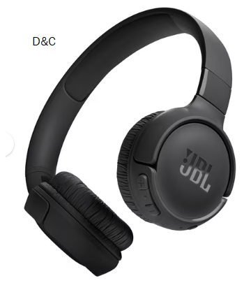 JBL Tune 520BT – Wireless On-Ear Headphones – Black