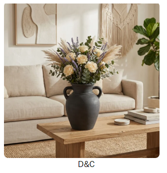 Vannorman Ceramic Sculptural Cut-Out Table Vase