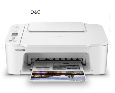 Canon PIXMA TS3722 Wireless All-In-One Inkjet Printer for Home Office