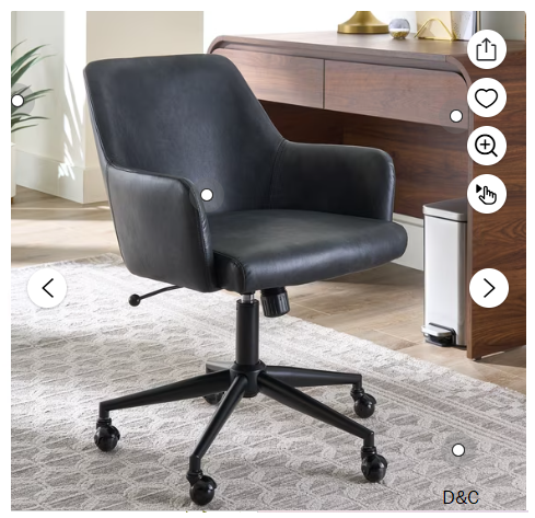 Better Homes & Gardens Greyson Office Chair, Black