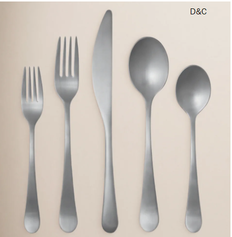Maddox Satin 20pc Flatware Set, Service for 4
