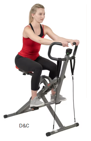 Sunny Health & Fitness Row-N-Ride PRO Squat Assist Trainer for Full Glute, Thigh, and Leg Workouts, SF-A020052