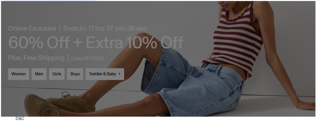 Gap factory summer sale! Up to 90% off! Great for back to school clothes Use code: GFSUMMER for extra 20% off