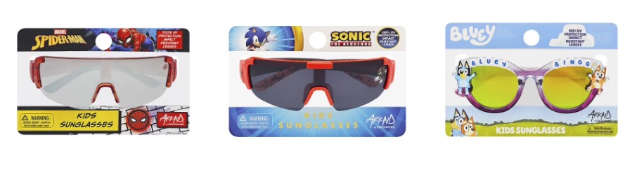 Spiderman Red to Blue Sports Wrap Sunglasses