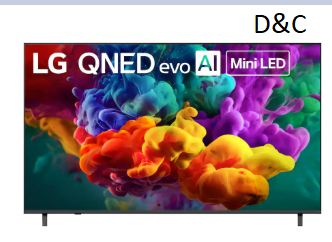 LG – 75″ Class 84B Series QNED evo AI Mini LED 4K Smart webOS TV (2026)