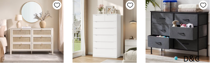 Dressers on Sale.
