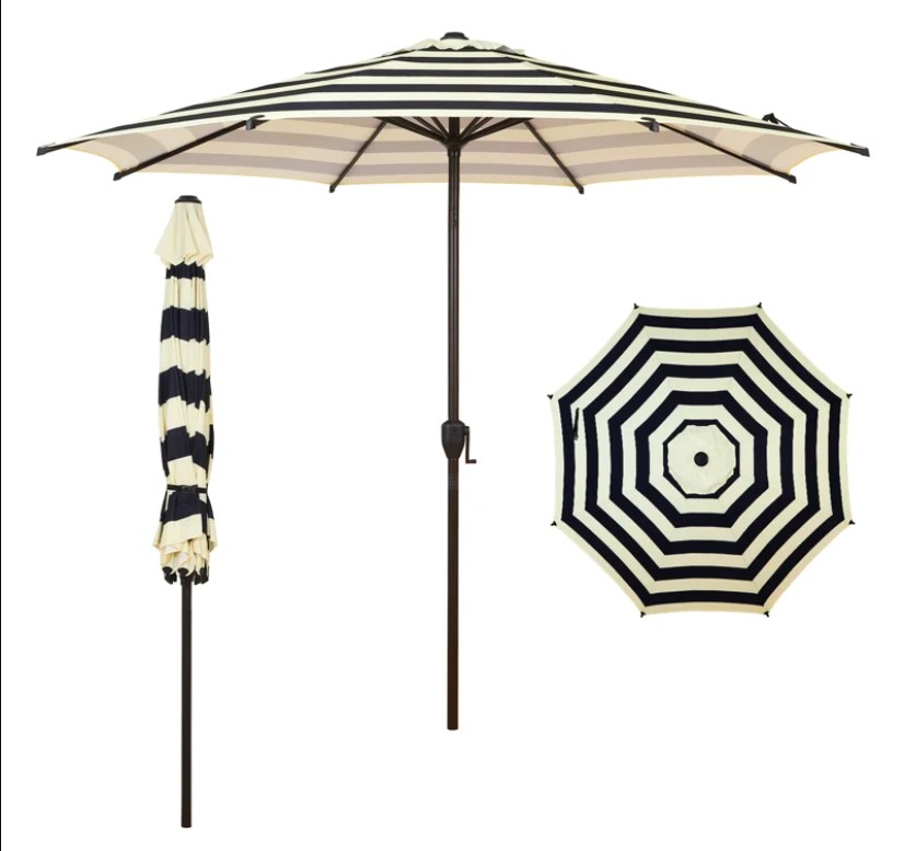 Lyon Market Umbrella with Crank Lift
