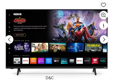 VIZIO 55″ Class Quantum 4K QLED HDR Smart TV (VQD55R-10)