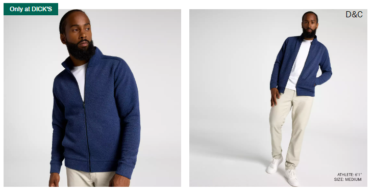 VRST Men’s Recharge Lunar Full Zip