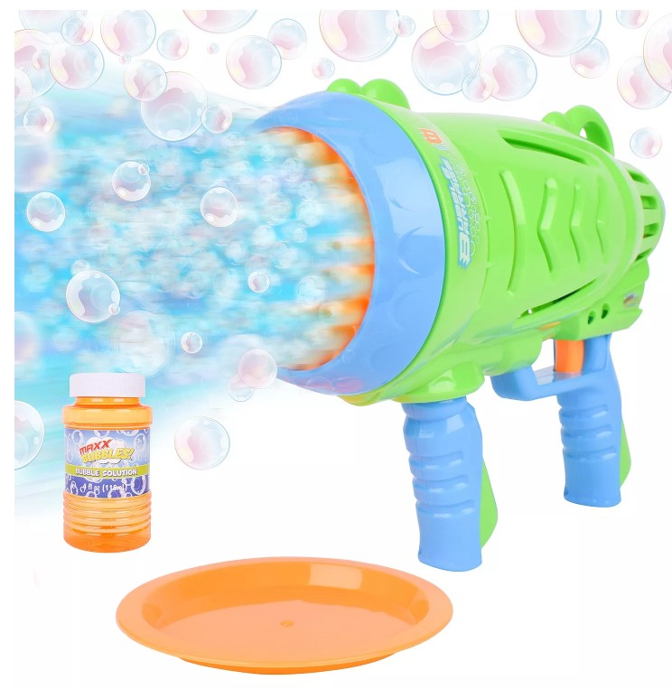 Maxx Bubbles Bubble Barrage Bubble Gun