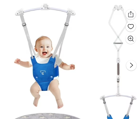G TALECO GEAR Baby Jumper, Baby Doorway Jumper with Adjustable Strap, Protable Baby Jumpers and Bouncers