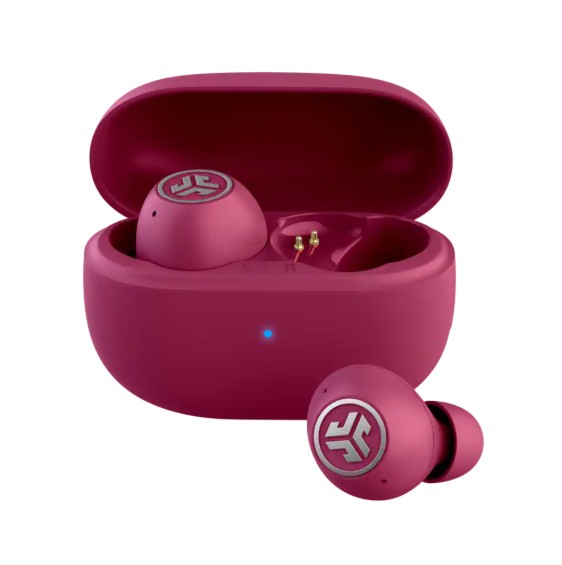 JLab – Go Pop ANC True Wireless In-Ear Bluetooth Earbuds – Fuchsia