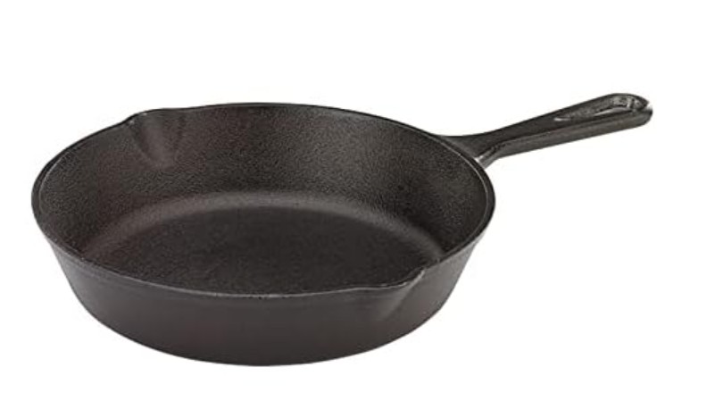 Mercer Culinary Pre-Seasoned Cast Iron Skillet, 8-Inch