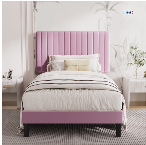 Dunphy Upholstered Platform Bed with Adjustable Headboard