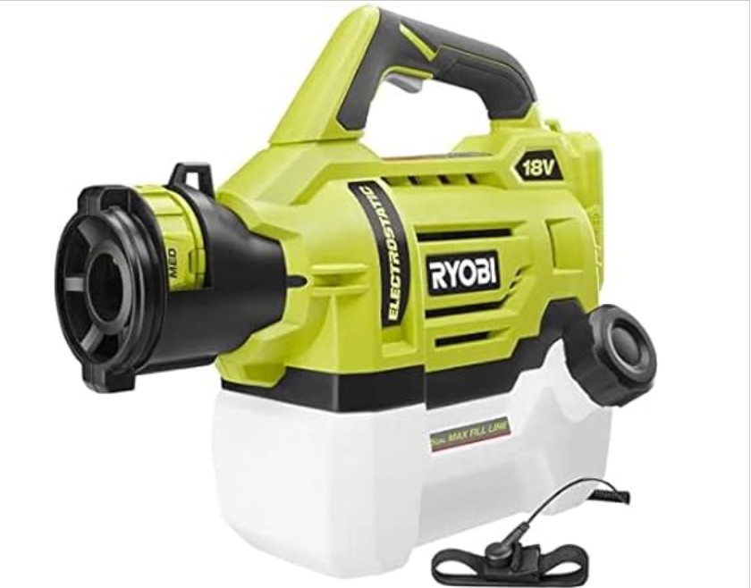 RYOBI ONE+ 18V Cordless Electrostatic 0.5 Gal. Sprayer (Tool Only), P2809BTL -Choose Style