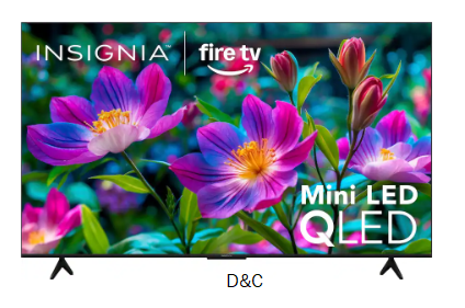 Insignia™ – 55″ Class F70 Series 4K UHD QLED Mini-LED Smart TV with Fire TV