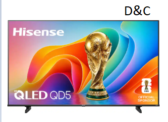 Hisense – 58″ Class QD50 Hi-QLED Series 4K UHD Smart Roku TV (2026)