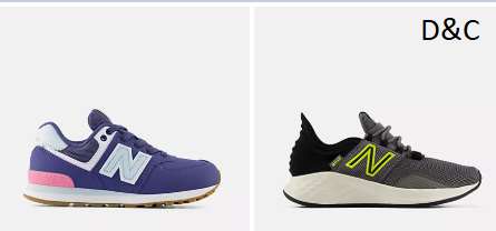 kids New Balance shoes 2 for $60