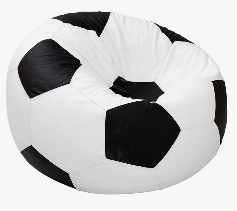 Leatherette Indoor Bean Bag Cover – Filler Not Included